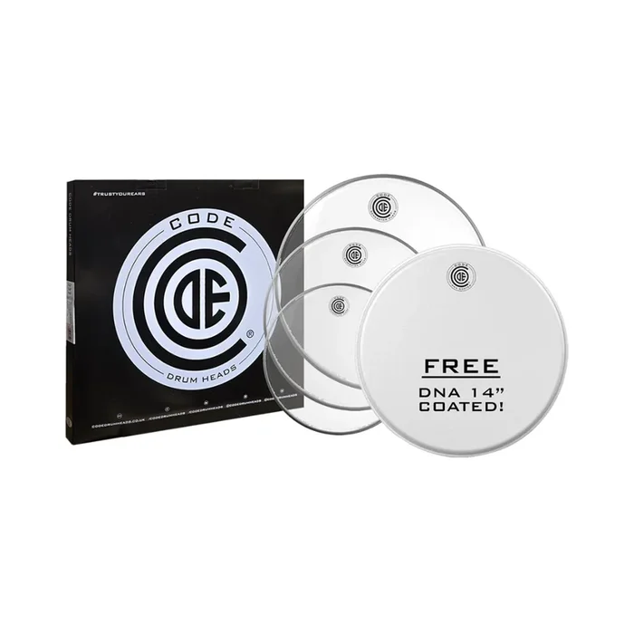 Code Generator Clear Tom Head Fusion Pack – 10/12/14 inch