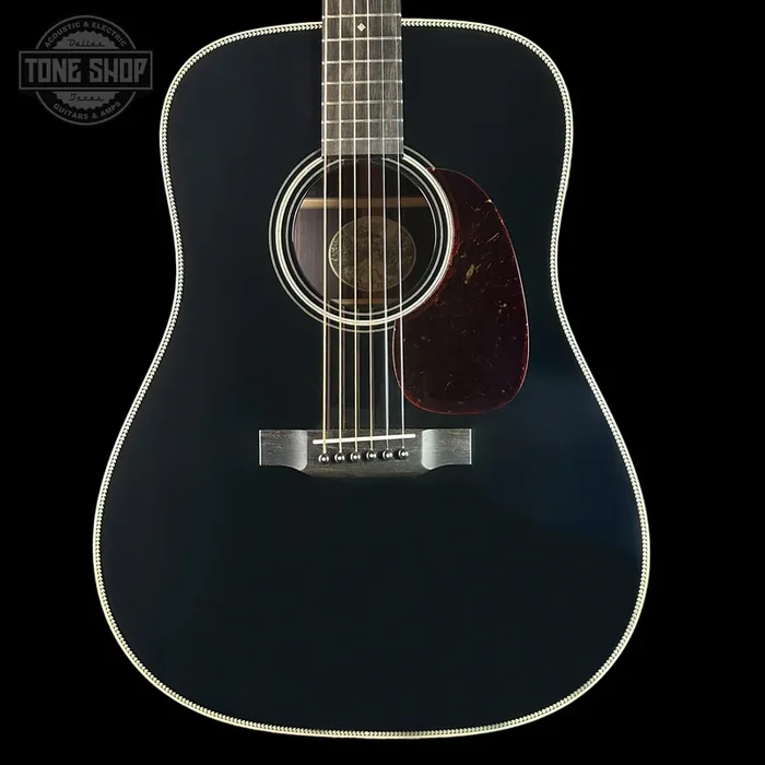 Collings D2H Jet Black Top Sitka/EIR w/case 35693