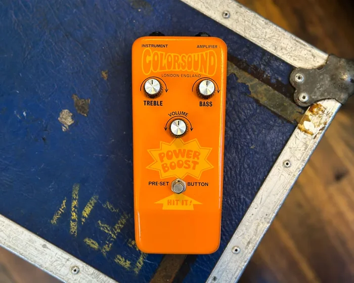 Colorsound Power Boost 18 Volt Boost Pedal