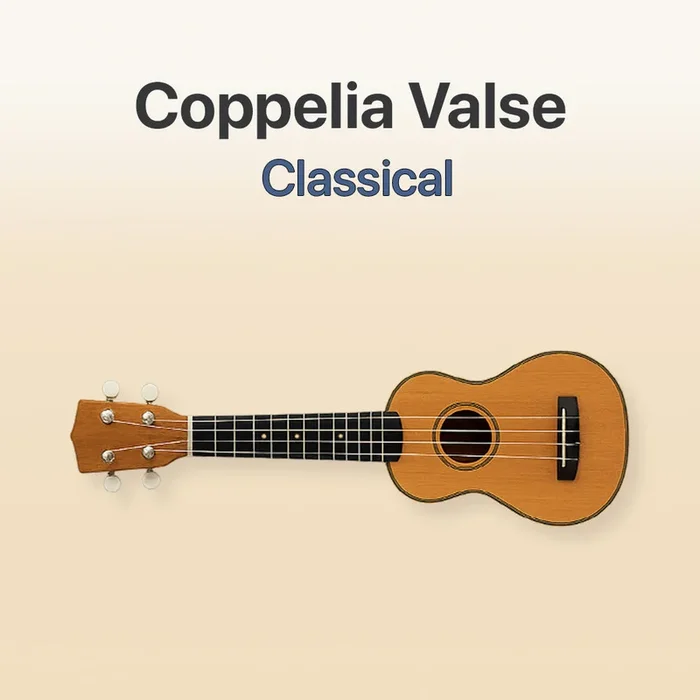 Coppélia Valse – Ukulele Tab