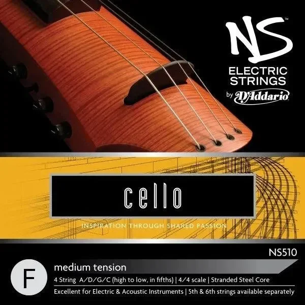 Corde de Fa pour violoncelle électrique D’Addario NS