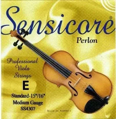 Corde de mi aigu pour alto Sensicore Super-Sensitive, tension moyenne, extrémité boule