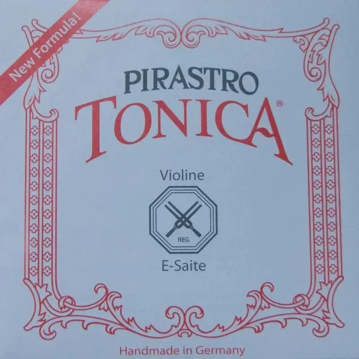Corde de mi pour violon Pirastro Tonica Ball End, acier argenté
