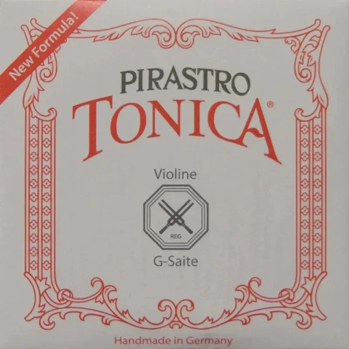 Corde de sol pour violon Pirastro Tonica à fil argenté