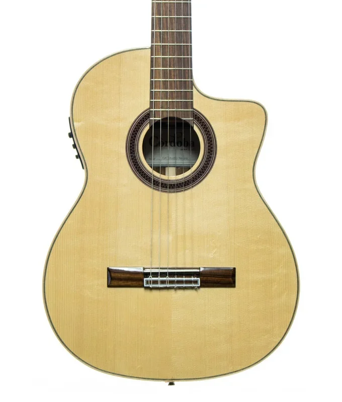 Cordoba GK Studio Negra Nylon-String Acoustic-Electric Guitar – Natural