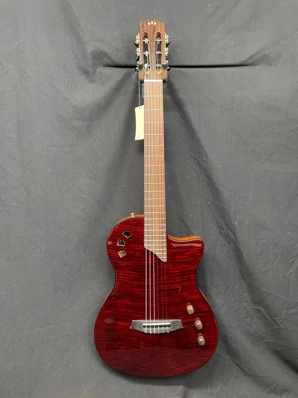 Cordoba Stage Garnet Electric Nylon-String Guitar
