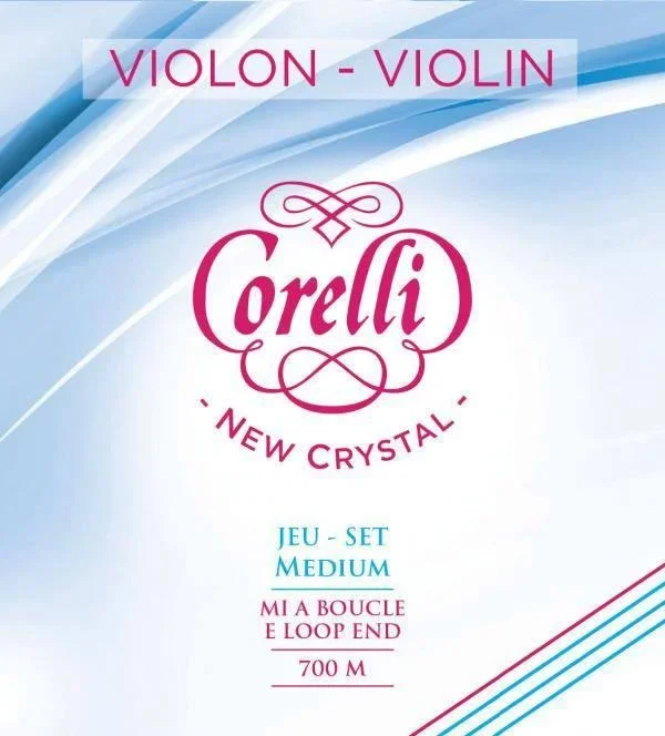 Corelli Crystal Violin D String Wound Alloy On Stabilon