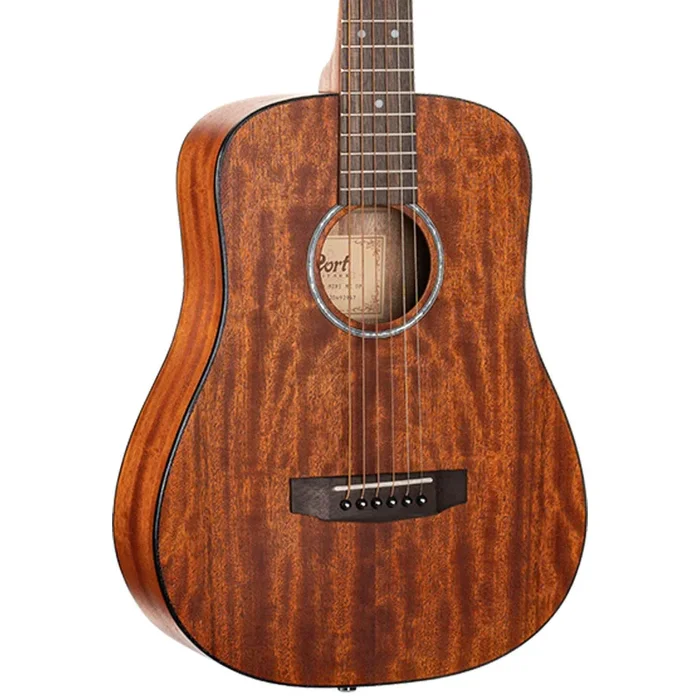 Cort AD Mini Mahogany Open Pore Acoustic Guitar with Bag
