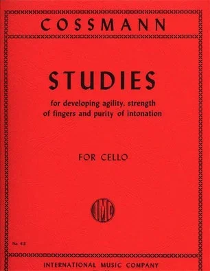 Cossman, Bernhard: Studies for Development of Agility of Fingers (cello)