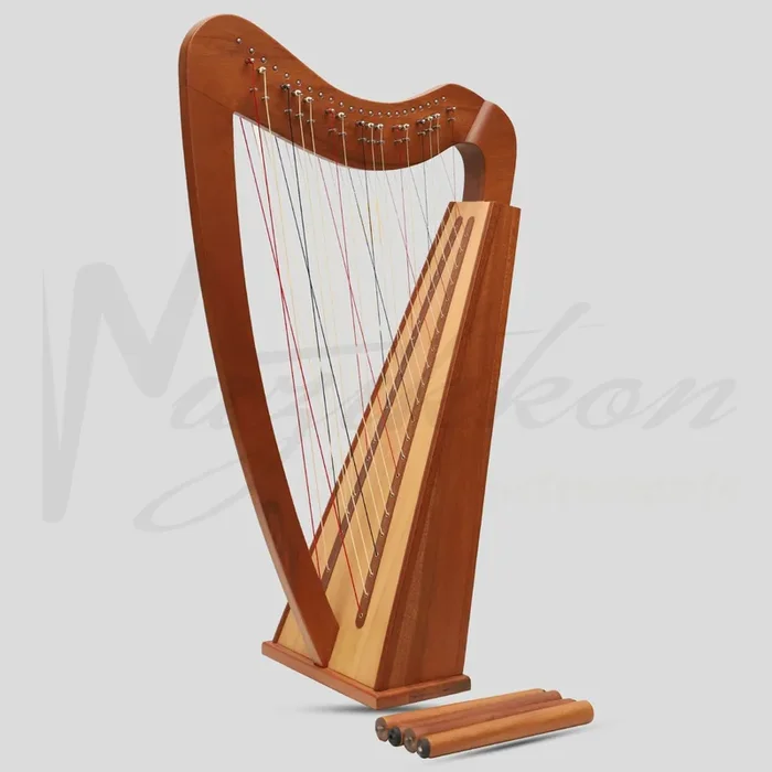 Cross Strung Harp, 38 String Mahogany