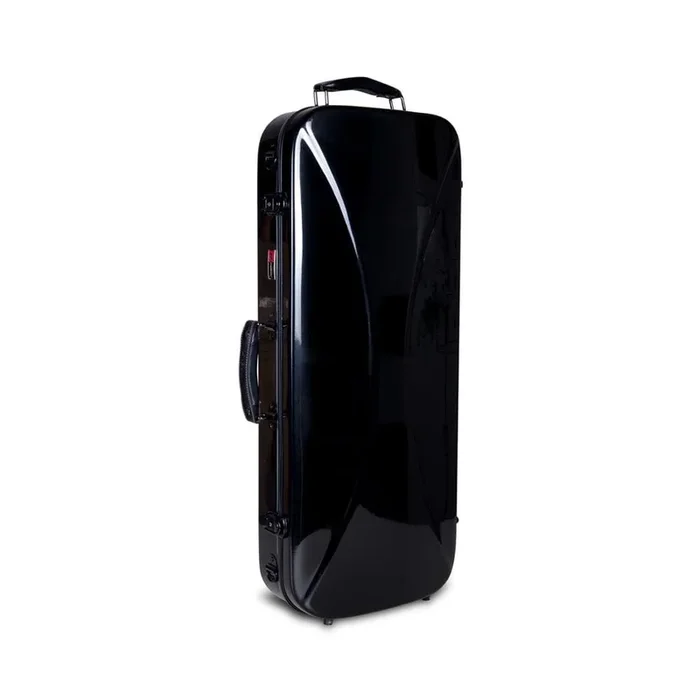 Crossrock CRF1000DVBK Fiberglass Double Violin Case