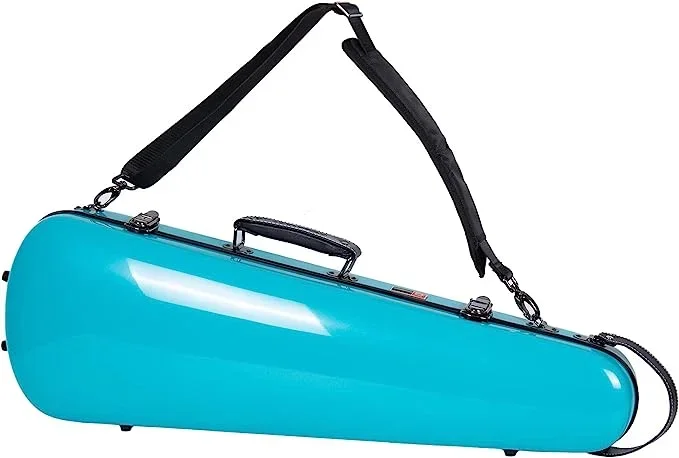 Crossrock Shaped Violin Case CRF1020 – Mint Blue