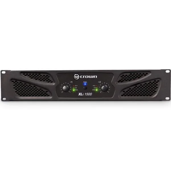 Crown XLI 1500 900W Two Channel Power Amplifier