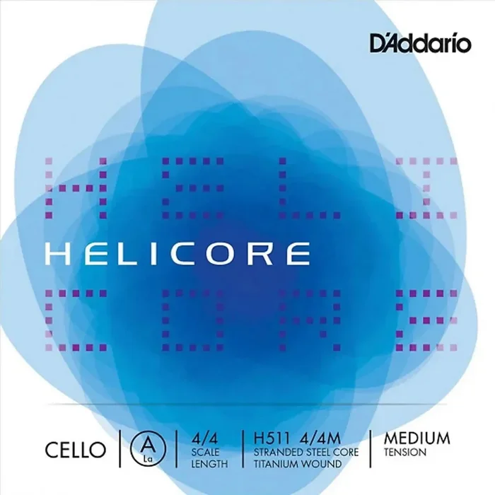 Cuerda Helicore para violonchelo La, mediana