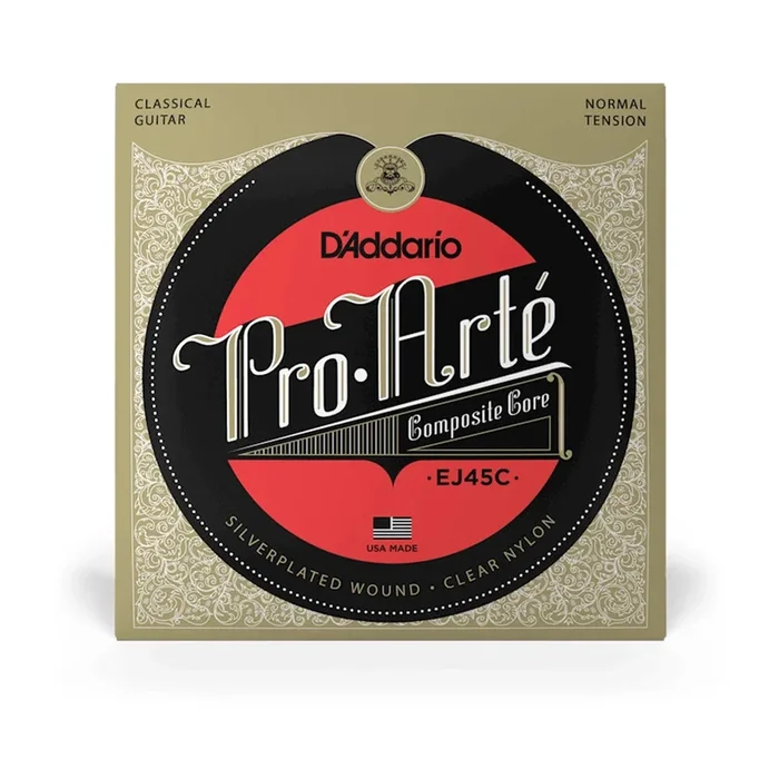 Cuerdas de guitarra clásica D’Addario EJ45C Pro-Arte Composites Normal