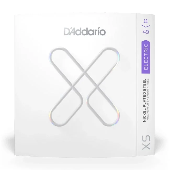 Cuerdas de guitarra eléctrica D’Addario 11-49 de acero niquelado medio recubiertas