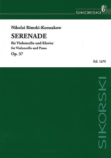 Cui, Cesar: Barcarolle, Op. 81 (cello & piano)