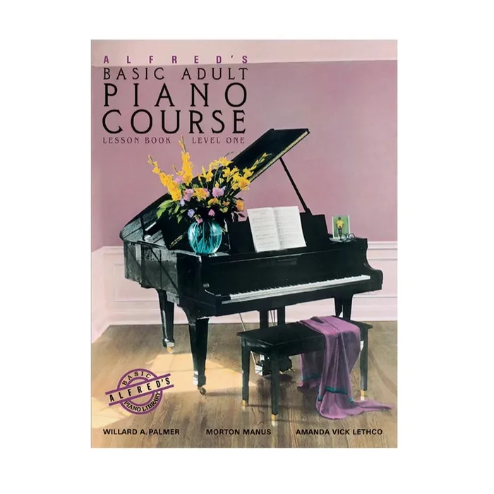Curso Básico de Piano para Adultos de Alfred: Libro de Lecciones 1