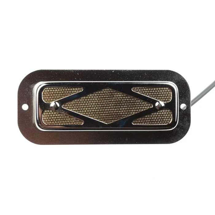Curtis Novak Goldfoil Diamond-Grille Pickup w/2mm Elevated Bezel