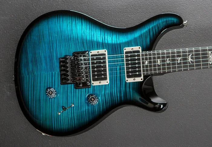 Custom 24 “Floyd” 10 Top – Carroll Blue Wraparound Smokeburst