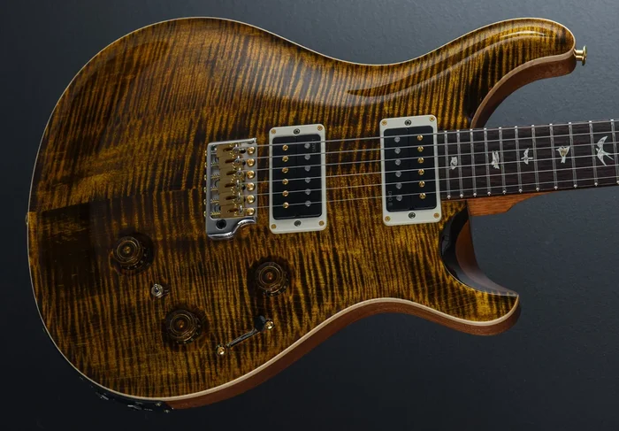 Custom 24 Piezo 10 Top – Black Gold