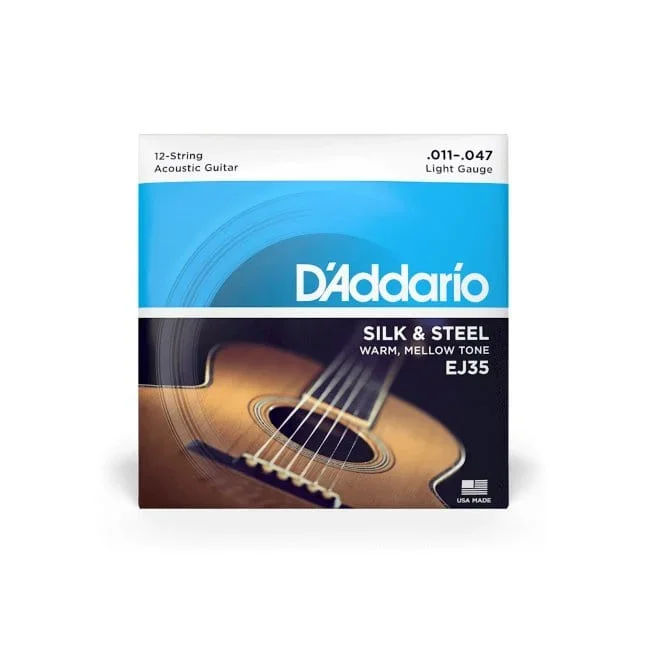 D’Addario 12-String Silk & Steel Set EJ35