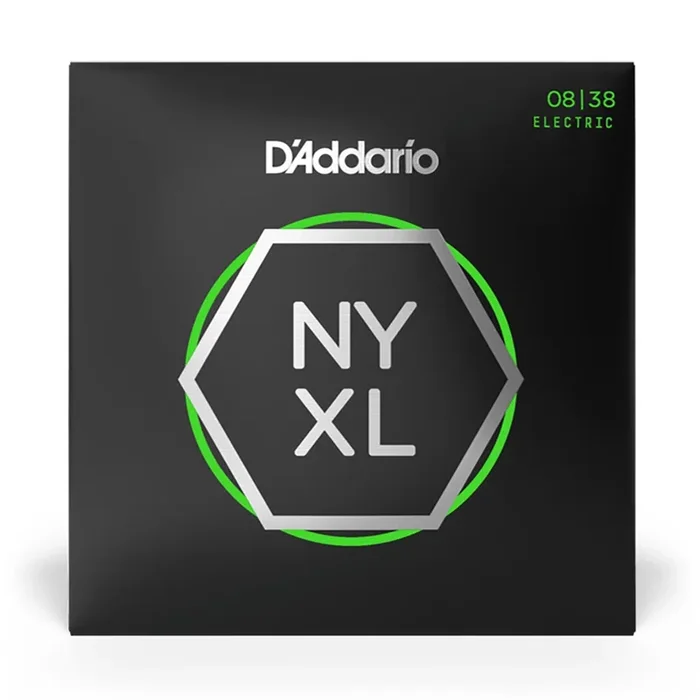D’Addario – NYXL0838 – NYXL 08-38 Nickel Wound Electric Guitars Strings, Extra Super Light – Electric Guitar Strings