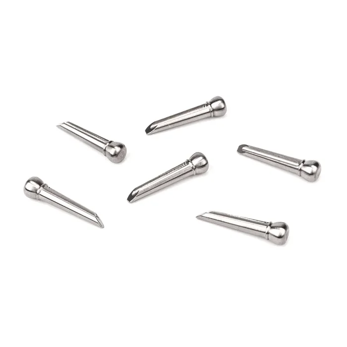 D’Addario Acoustic Guitar Titanium Bridge Pins
