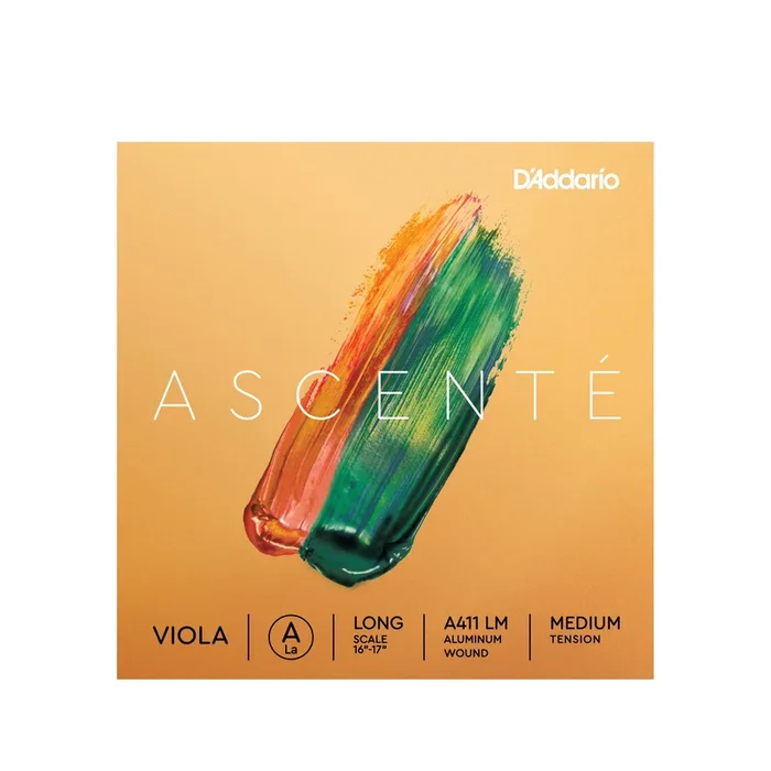 D’Addario Ascenté Viola A String, Long Scale, Medium Tension
