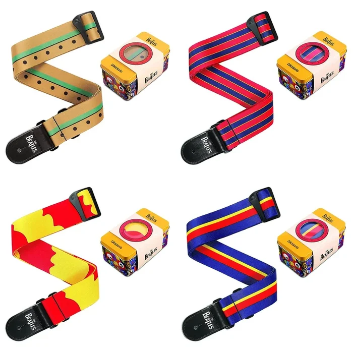 D’Addario Beatles Yellow Submarine 50th Anniversary Guitar Strap Collection