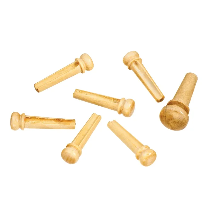 D’Addario Boxwood Bridge Pins with End Pin Set