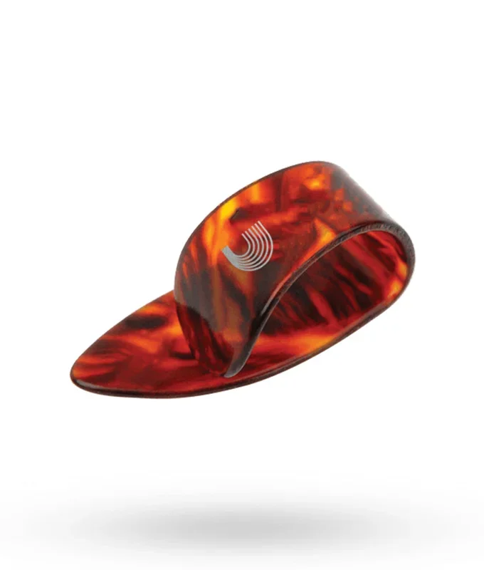D’Addario Celluloid Medium Thumbpicks – 5 Pack