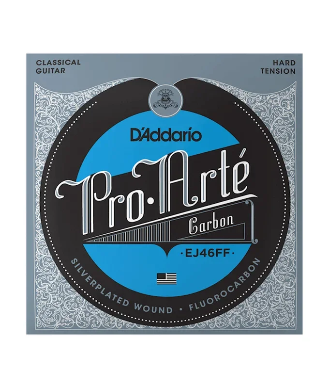 D’Addario EJ46FF Pro-Arte Carbon, Dynacore Basses, Hard Tension Classical Guitar Strings