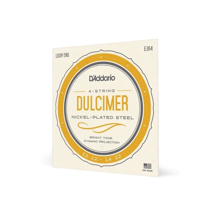 D’Addario EJ64 Dulcimer 4 String Set