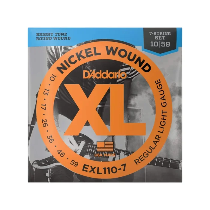 D’Addario EXL110-7 Electric 7-String 10-59