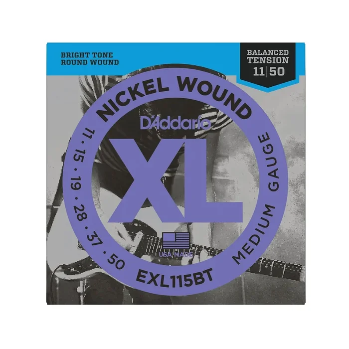 D’Addario EXL115BT Balanced Tension Electric 11-50 Medium