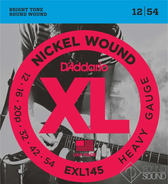 D’Addario EXL145 Nickel Wound Heavy Gauge Guitar Strings