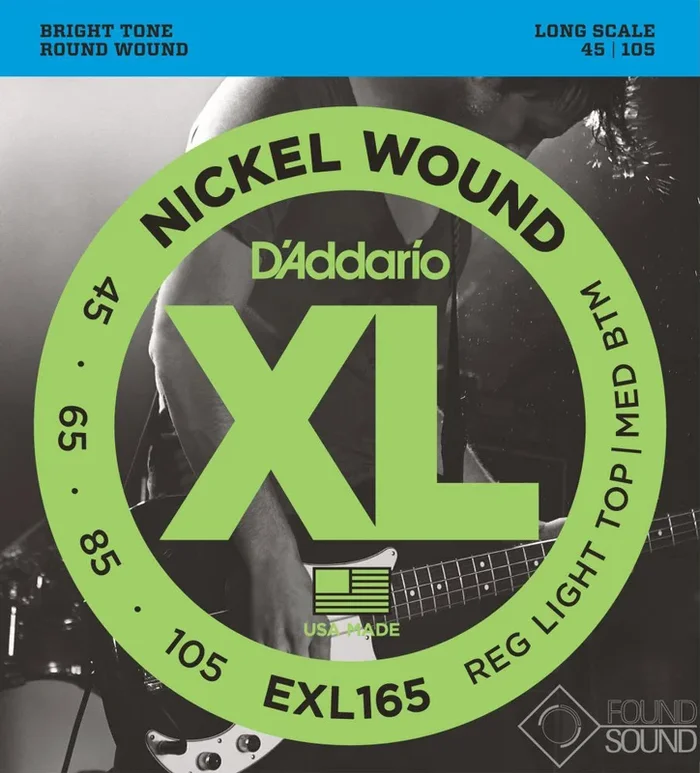 D’Addario EXL165 45-105 Long Scale Bass Strings