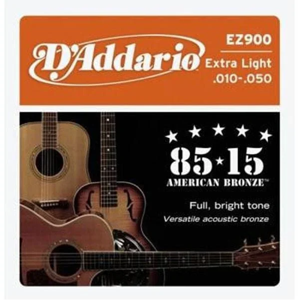 D’Addario EZ900 Bronze Acoustic Guitar Strings