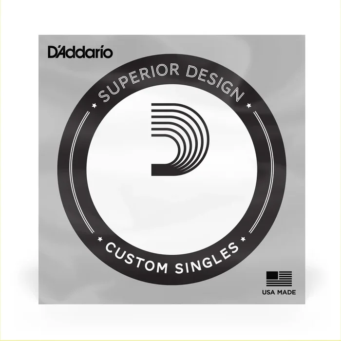 D’Addario FT039 Semi-Flat Phosphor Bronze Acoustic Guitar Single String, .039