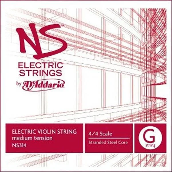 D’Addario G NS314 Electric Violin String