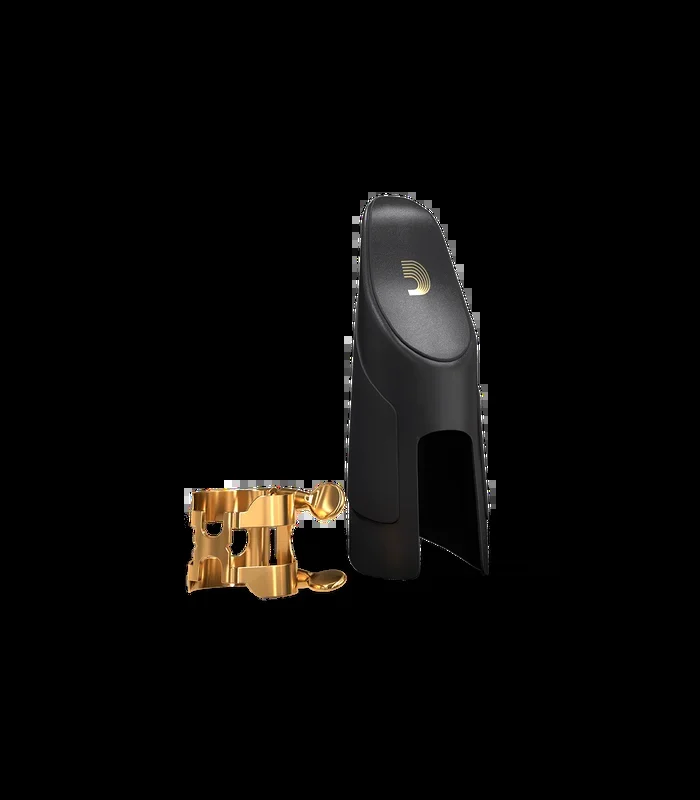 D’Addario H-Ligadura y tapa, clarinete en Si bemol, chapado en oro