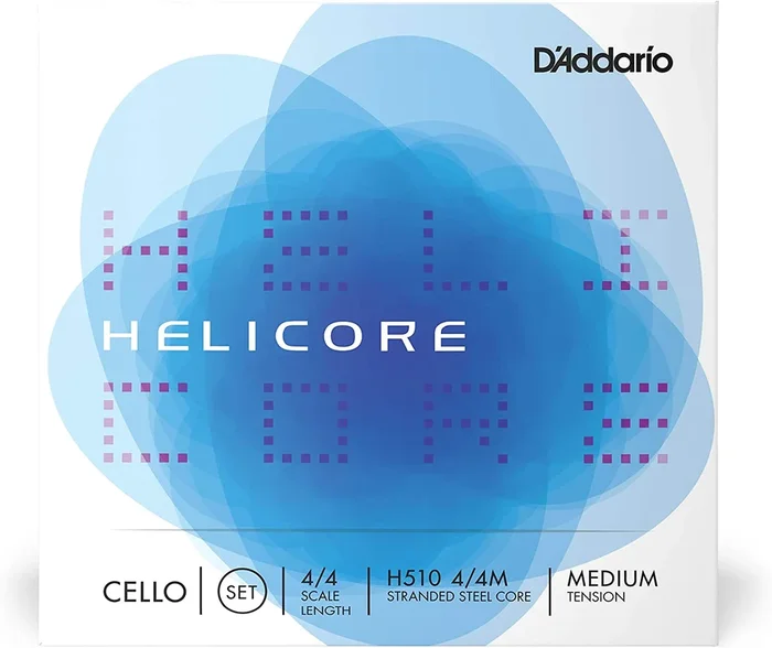 D’Addario H510 Helicore Cello 4/4 Scale Medium Tension Set