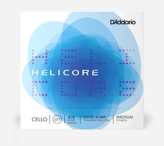 D’Addario Helicore Cello String Set – Medium