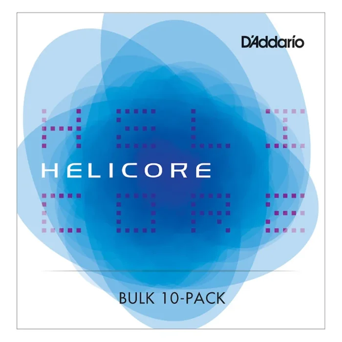 D’Addario Helicore Orchestral Bass Single G String 1/4 Scale Medium Bulk 10 Pack