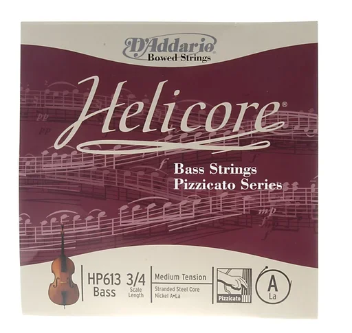 D’Addario Helicore Pizzicato 3/4 bass A string, medium