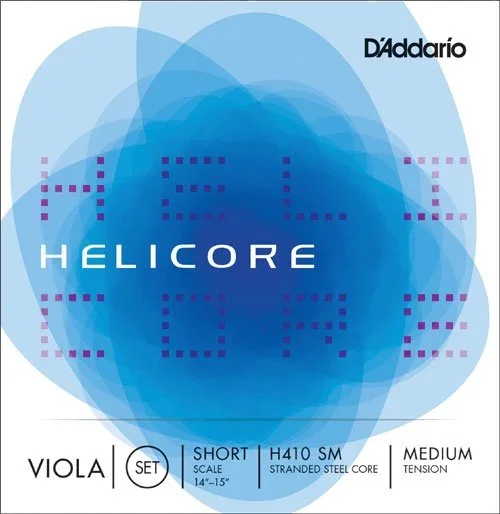 D’Addario Helicore Viola H410 SM Medium Tension, Full Set