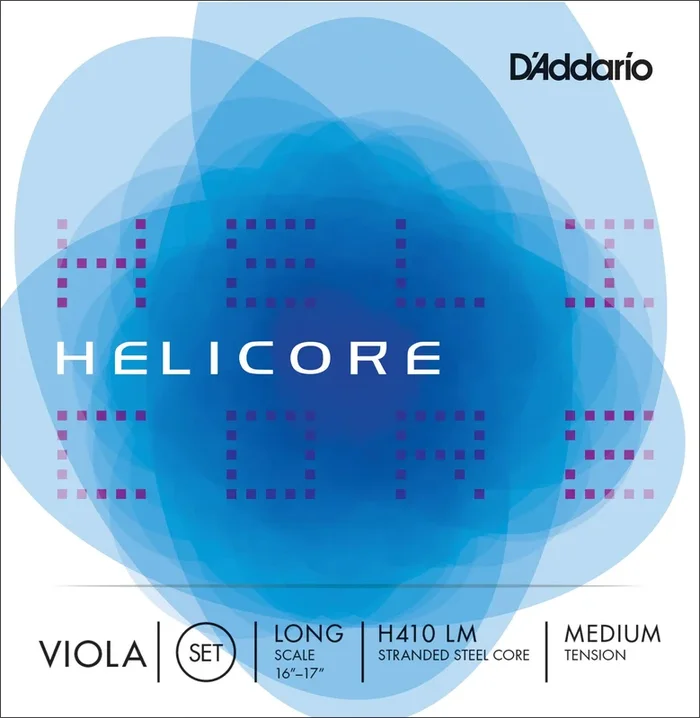 D’Addario Helicore Viola String Set, Long Scale, Medium Tension