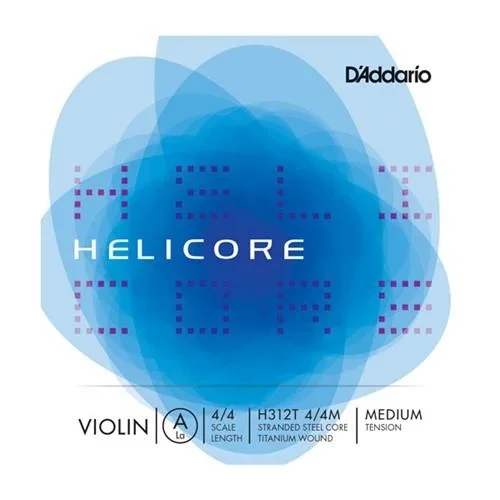 D’Addario Helicore Violin A String, Titanium Wound