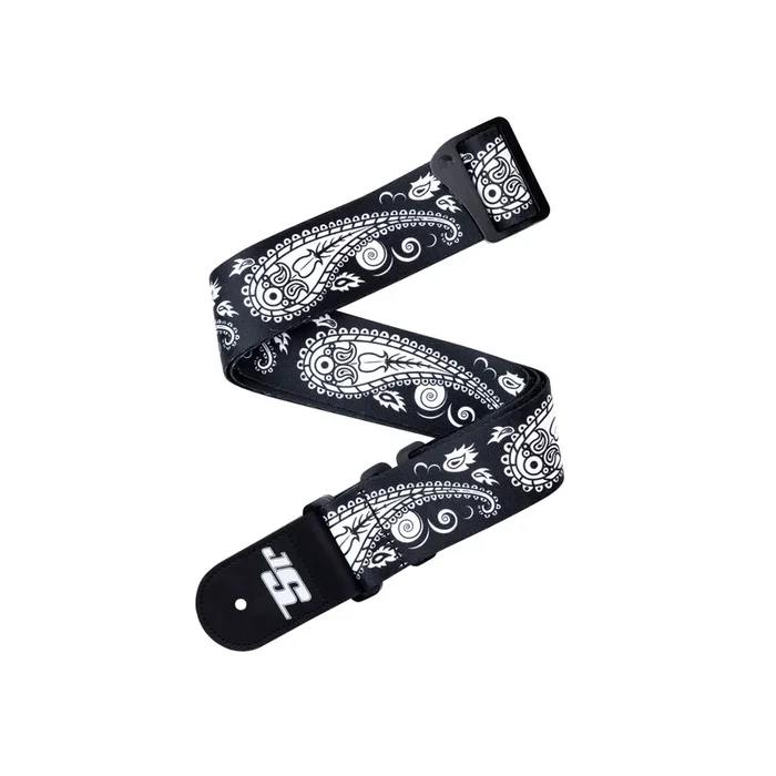 D’Addario Joe Satriani Swivel Guitar Strap, Black Paisley